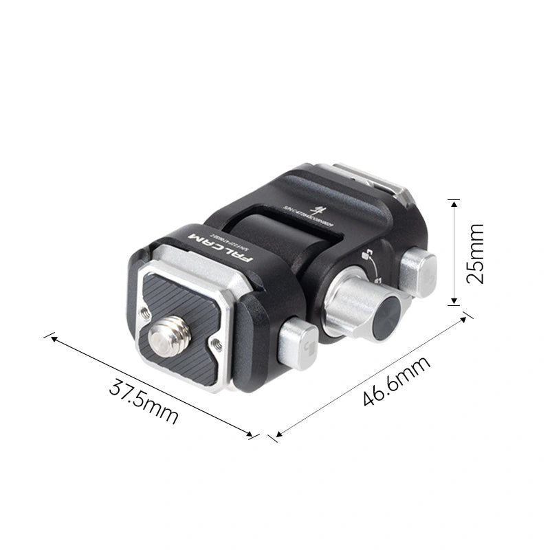 FALCAM F22 Quick Release Dual Pan Head Kit 2543B