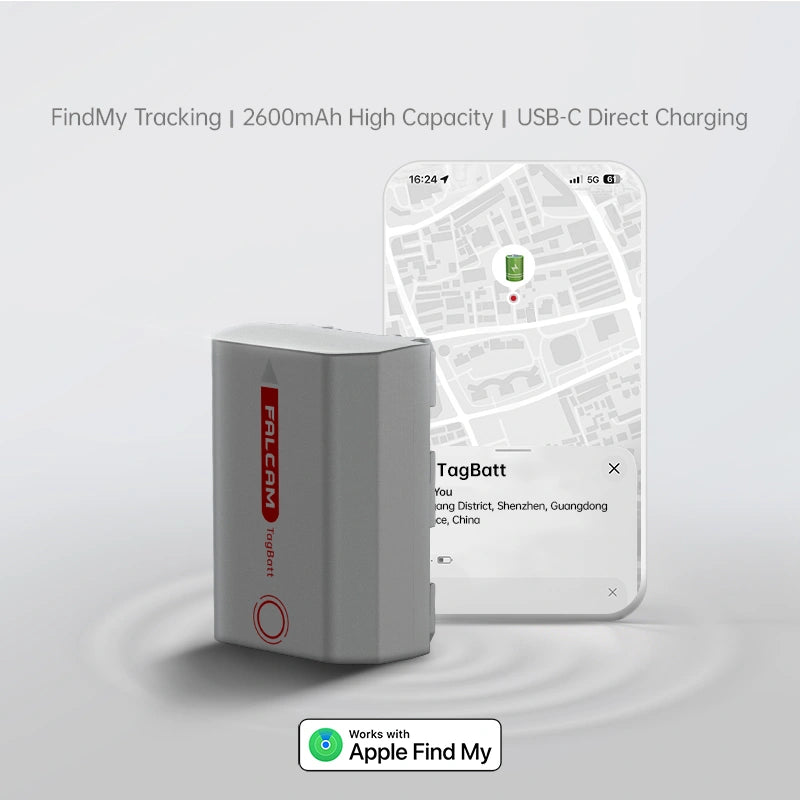 FALCAM TagBatt Direct-Charge Camera Battery Compatible with Sony NP-FZ100