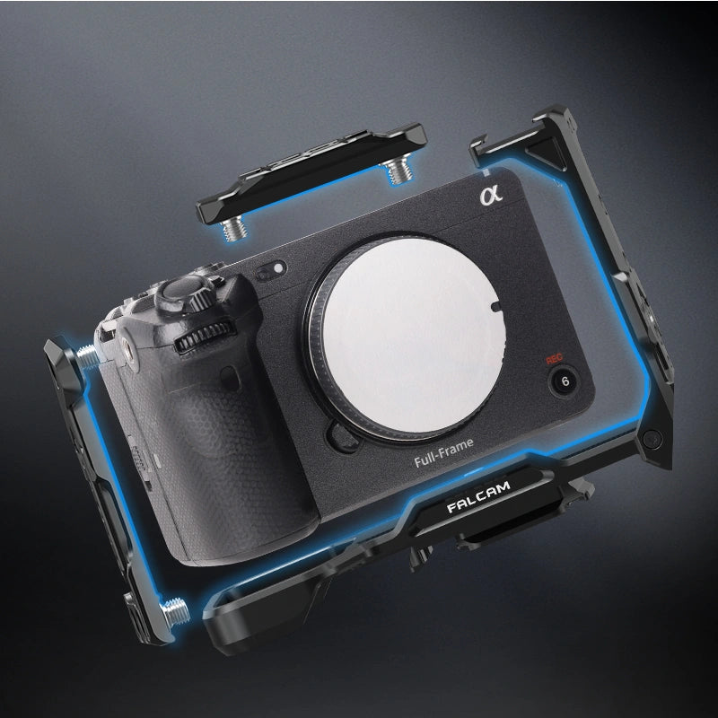 FALCAM F22&F38&F50 Quick Release Camera Cage V3 (FOR SONY FX3/FX30)