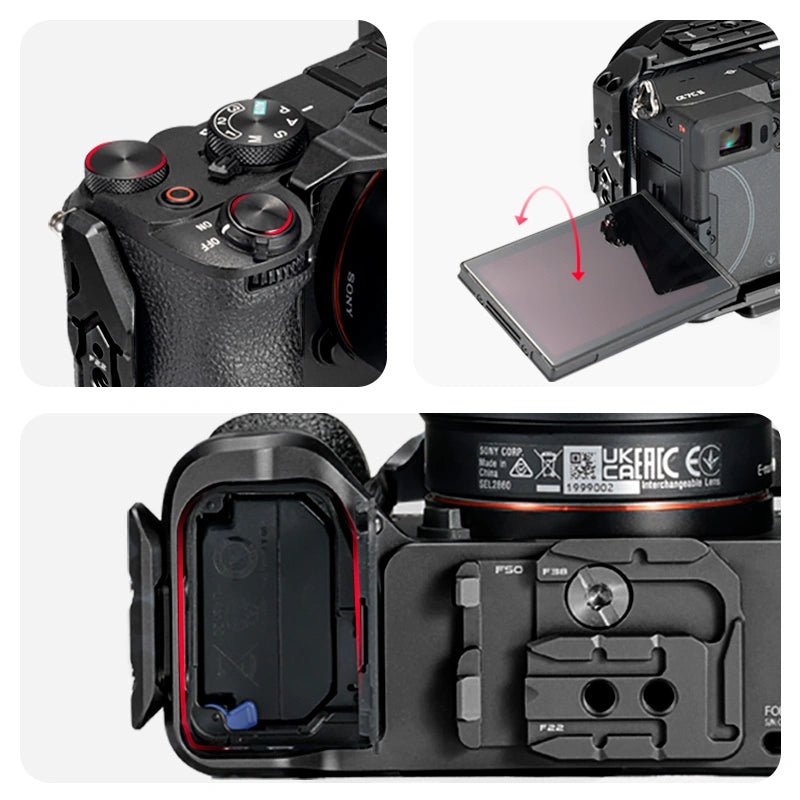 FALCAM F22&F38&F50 Quick Release Camera Cage (FOR SONY A7CⅡ)