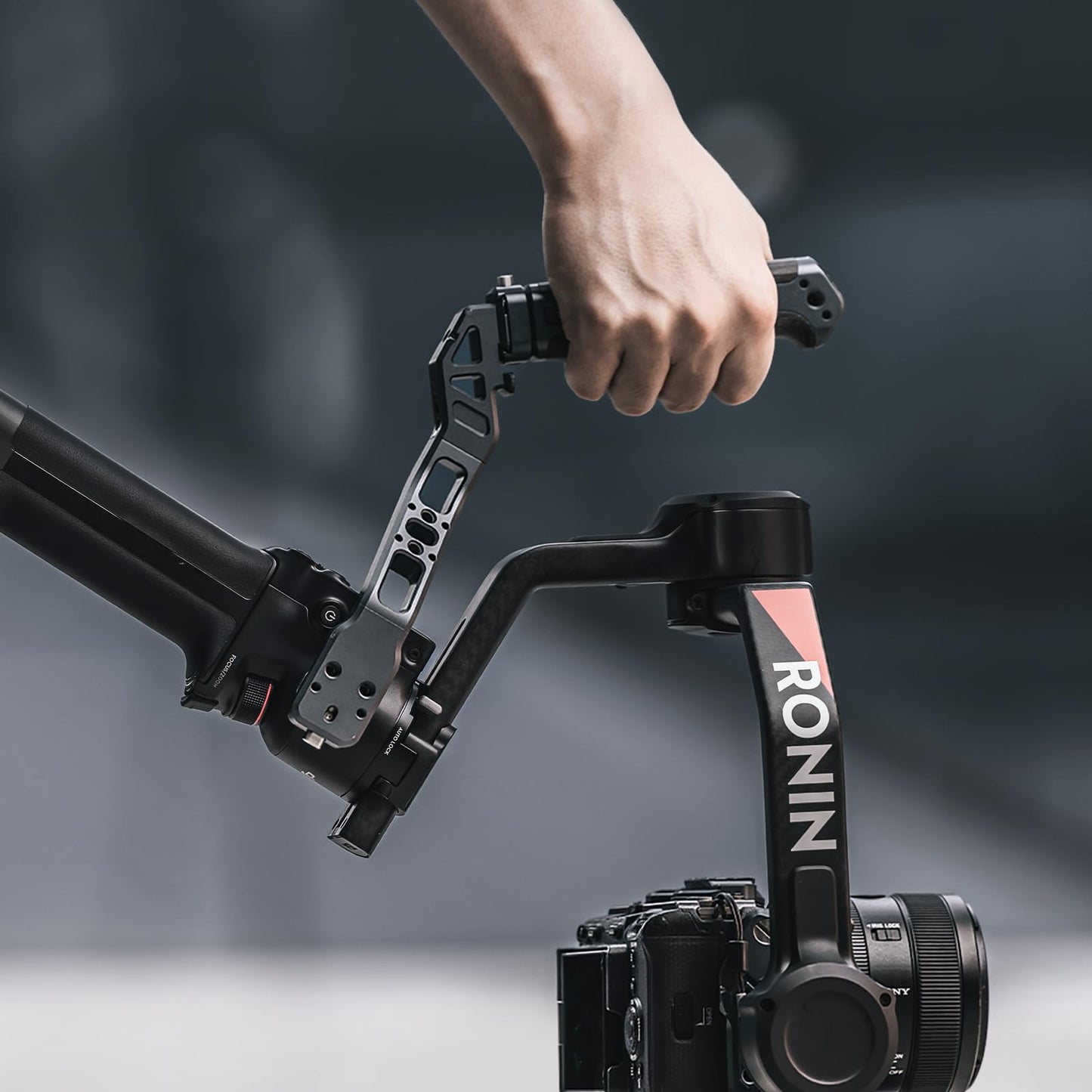 RS4 Gimbal Sling Handle Bracket L with Side Plate for DJI RS 4 Mini,RS4,RS 3 Mini, RS 3, RS 3 Pro, RS 2, RSC 2 Stabilizer-F22A4501