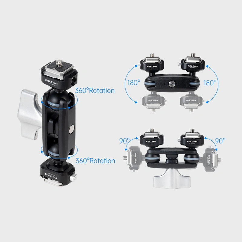 FALCAM F22 Quick Release Magic Arm with Dual Ball Heads 2548B