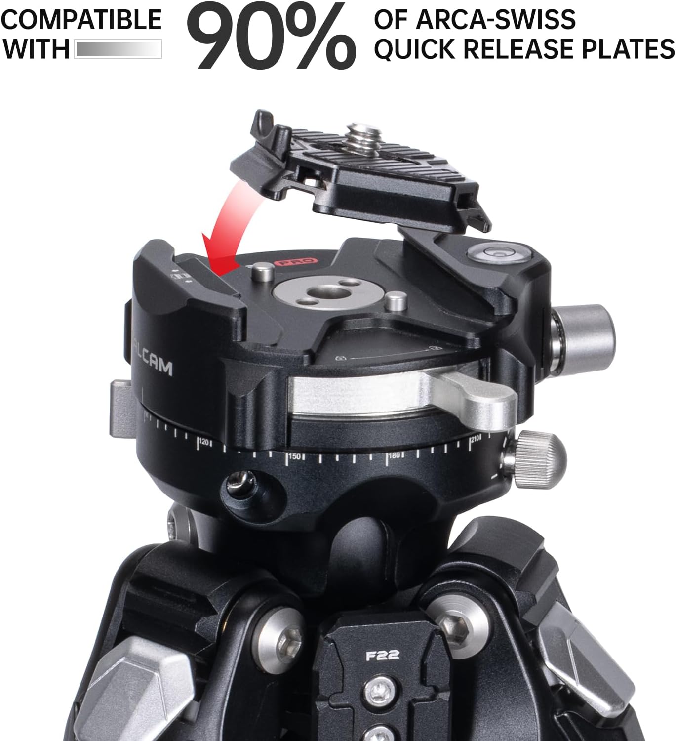 FALCAM TreeRoot Quick Lock Travel Tripod Kit(R141K-320P)- T00A4301