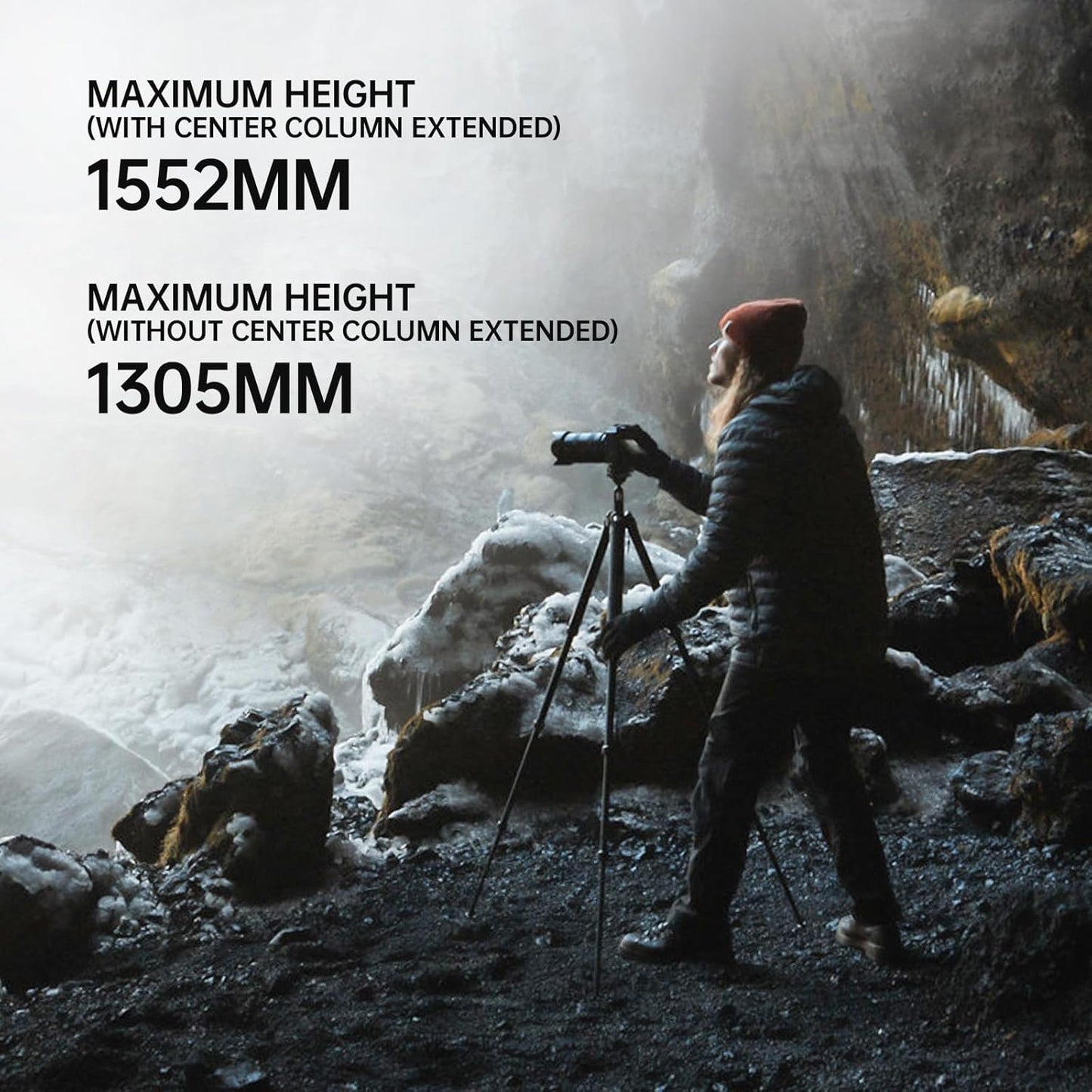 FALCAM TreeRoot Quick Lock Travel Tripod Kit(R141K-320P)- T00A4301