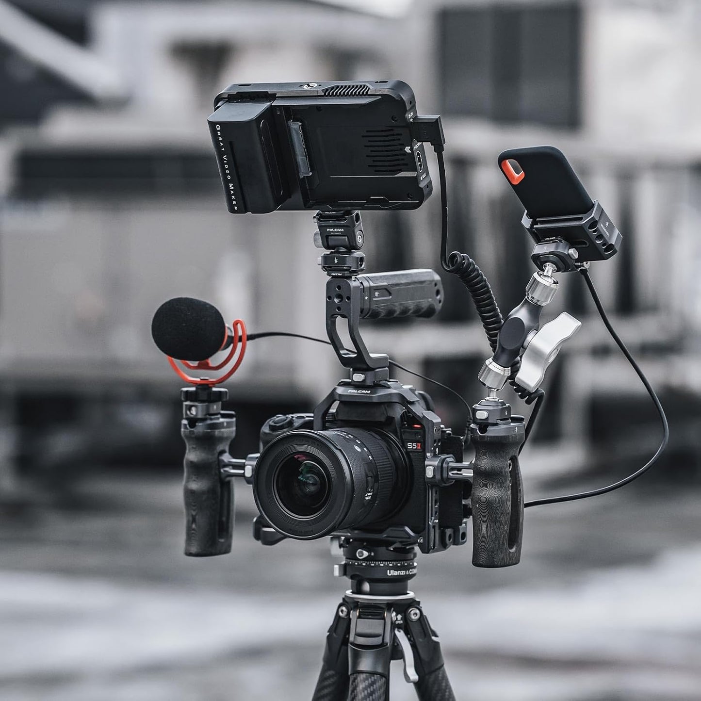 FALCAM Universal SSD Holder for Samsung T5/T7,Samsung T5/T7-C00B3904