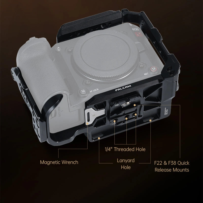 Falcam F22 & F38 Quick Release Camera Cage For Canon C50