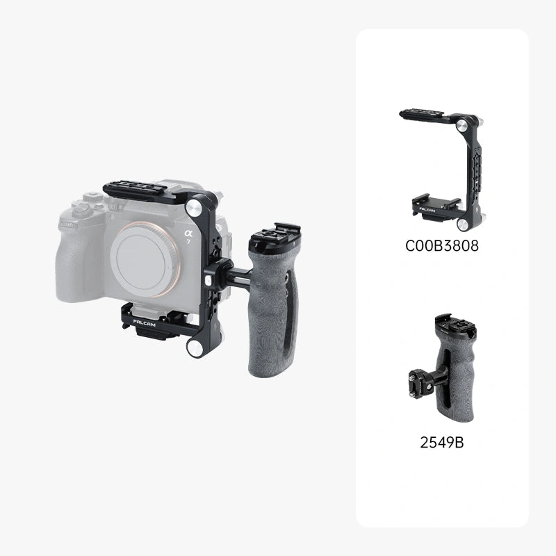 FALCAM F22&F38&F50 Quick Release Foldable Half Cage C00B3808