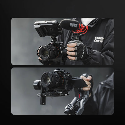 FALCAM F22&F38&F50 Quick Release Camera Cage Compatible with SONY A7M5 / A7R5 / A7M4