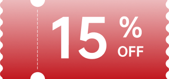 15% OFF