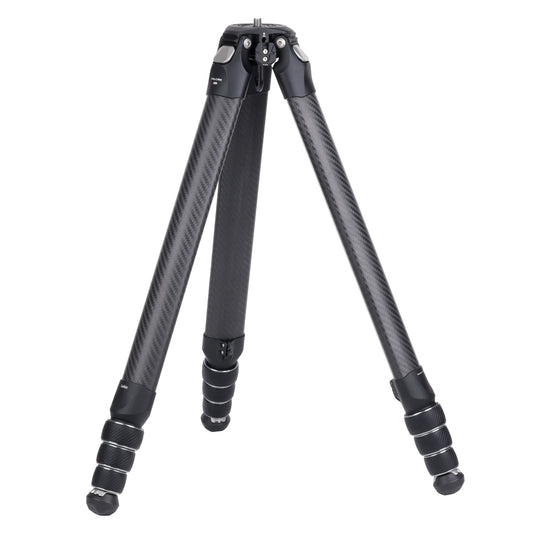 TreeRoot Carbon Fiber Medium Tripod R240T, 4-Section Legs, Quick Lock Tripod Only-T00A4901