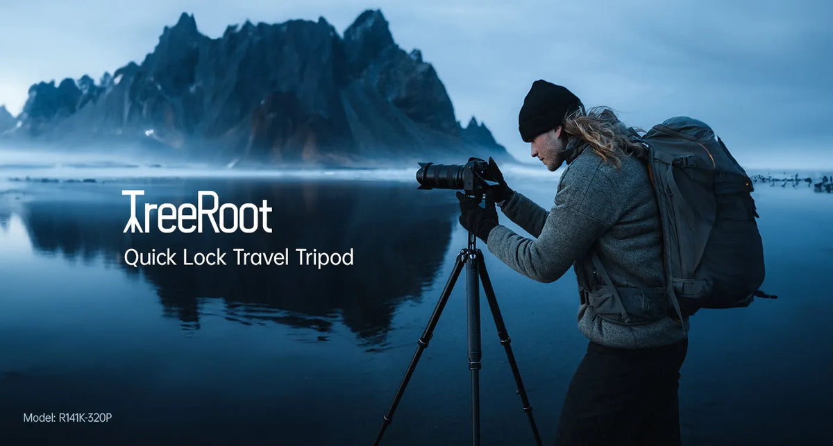 TreeRoot Quick Lock Travel Tripod