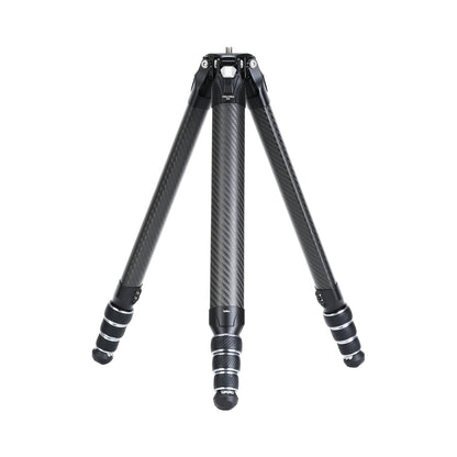TreeRoot Carbon Fiber Small Tripod R140T, 4-Section Legs,Quick Lock Tripod Only-T00A4904