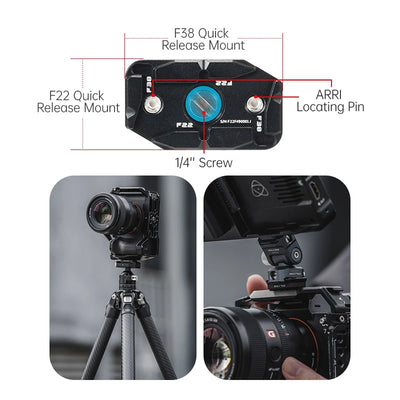 FALCAM F22&F38 Quick Release Anti-deflection Plate F22A4401B