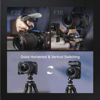 FALCAM F22 & F38 Quick Release Camera Cage Compatible with Canon EOS R6 V