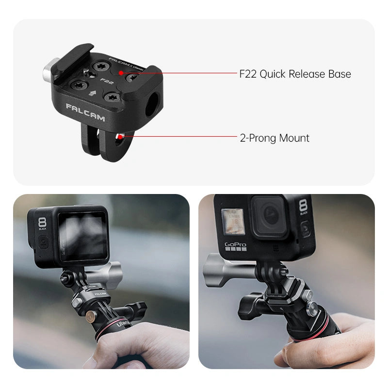 FALCAM F22 Quick Release Base for Action Camera 2552B