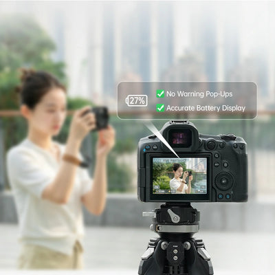 FALCAM TagBatt Direct-Charge Camera Battery Compatible with Canon LP-E6