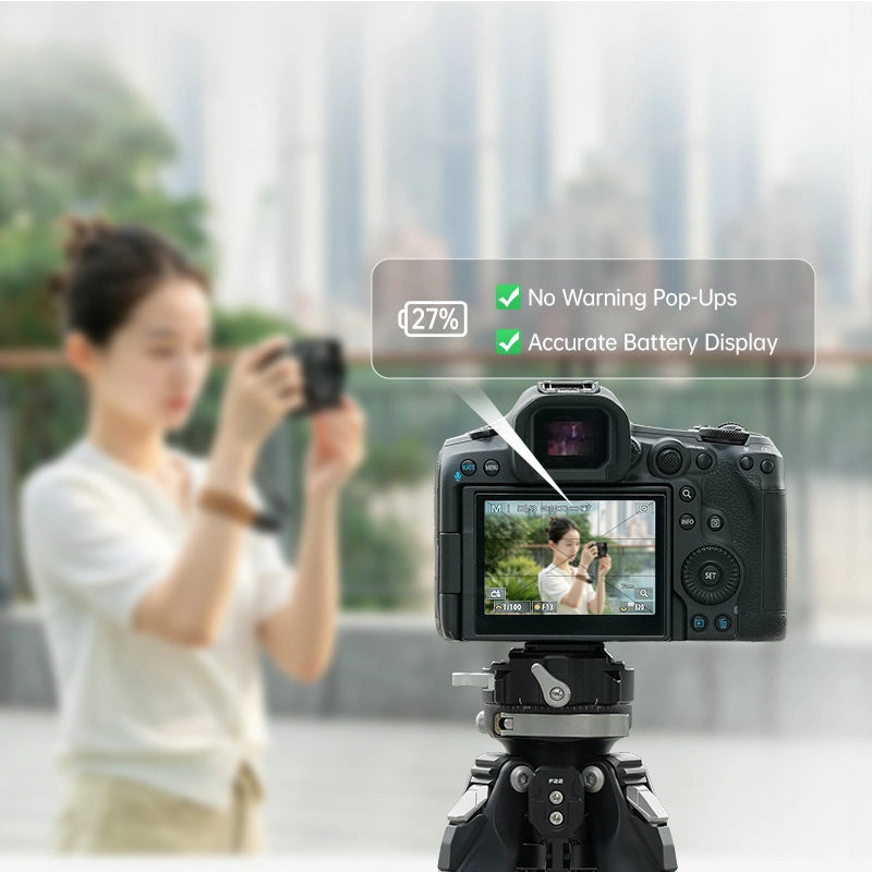 FALCAM TagBatt Direct-Charge Camera Battery Compatible with Canon LP-E6