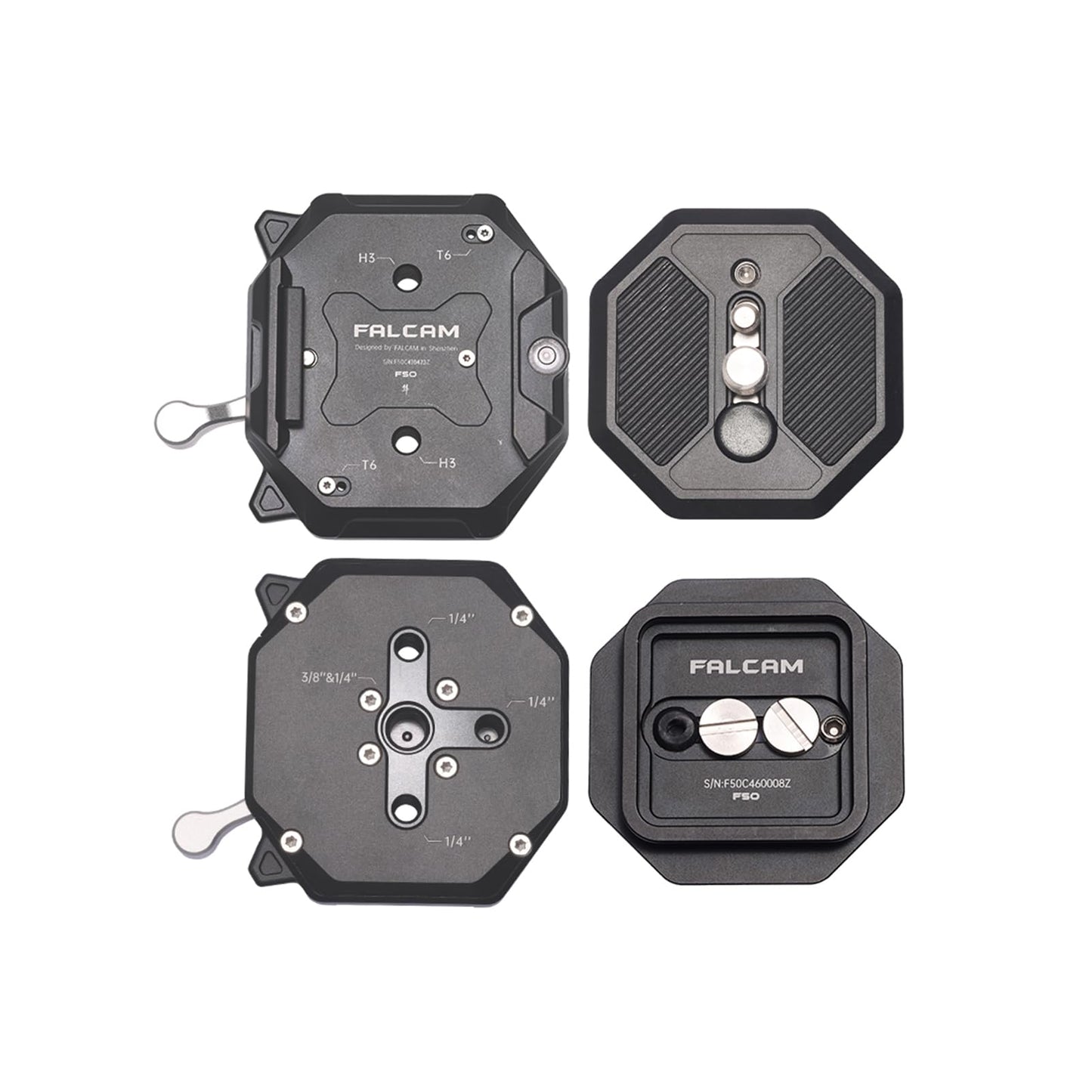 F50 Camera Quick Release Kit, Square Plate and Base -3224