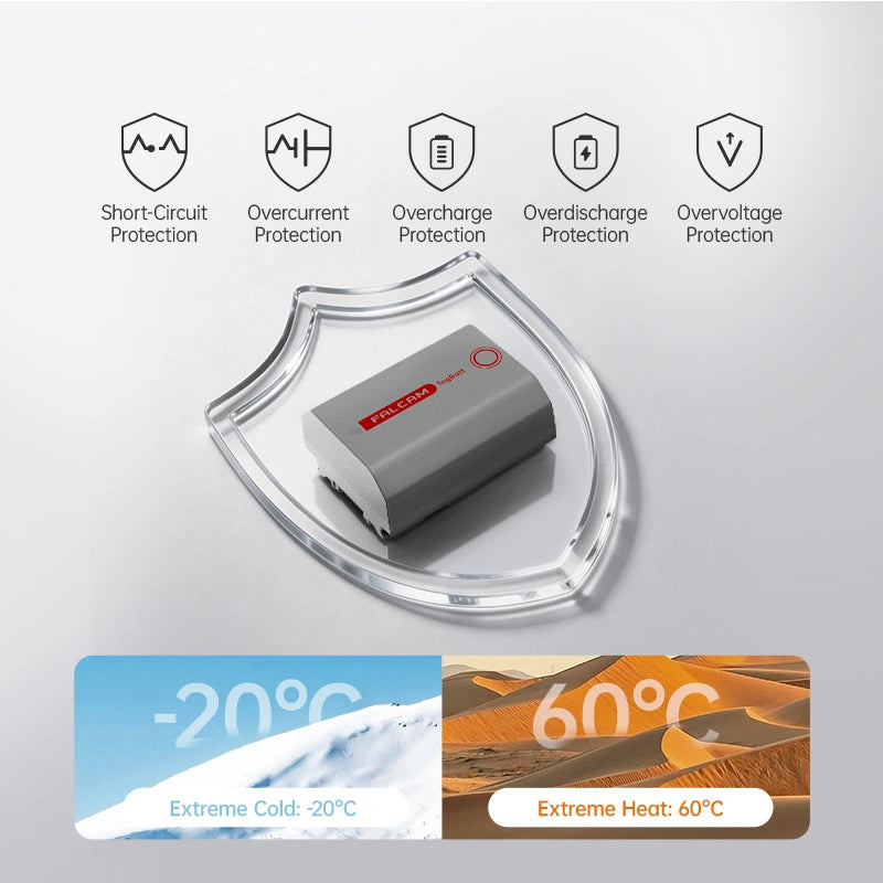 FALCAM TagBatt Direct-Charge Camera Battery Compatible with Sony NP-FZ100