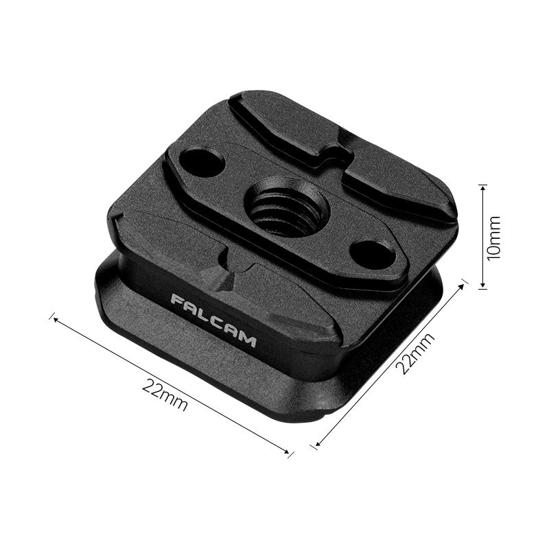 FALCAM F22 Dual Head Quick Release Plate F22A4408B