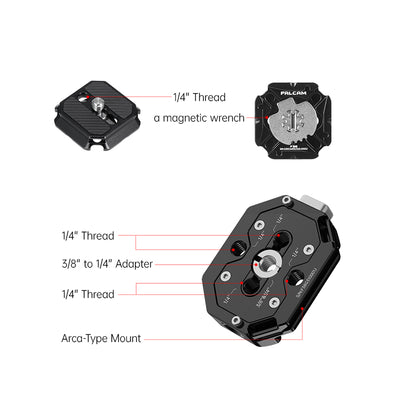 FALCAM F38 Safety Lock Quick Release Kit