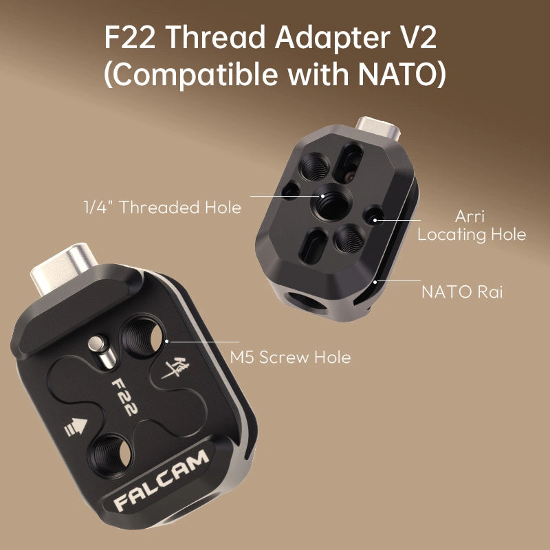 FALCAM F22 Quick Release Kit (FOR X5) F22B5503