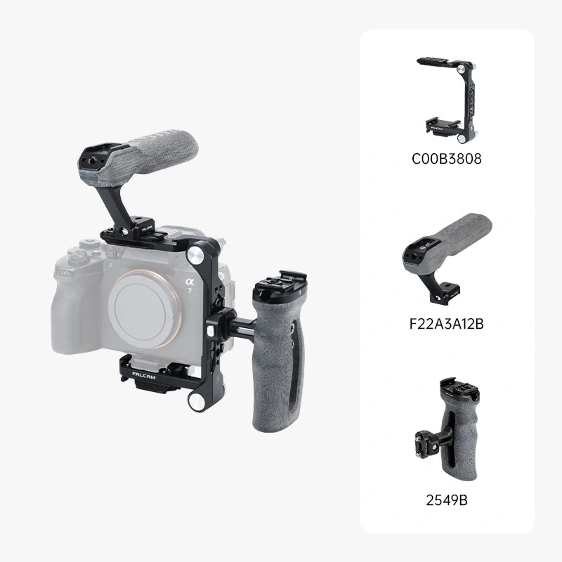 FALCAM F22&F38&F50 Quick Release Foldable Half Cage C00B3808
