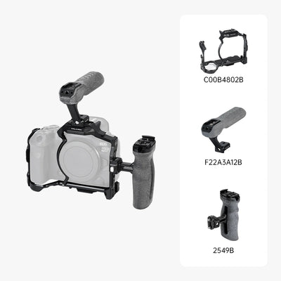FALCAM F22&F38&F50 Quick Release Camera Cage for Canon EOS R5II/R6II/R5/R6/R5C