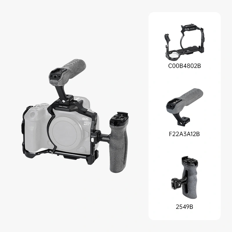 FALCAM F22&F38&F50 Quick Release Camera Cage for Canon EOS R5II/R6II/R5/R6/R5C