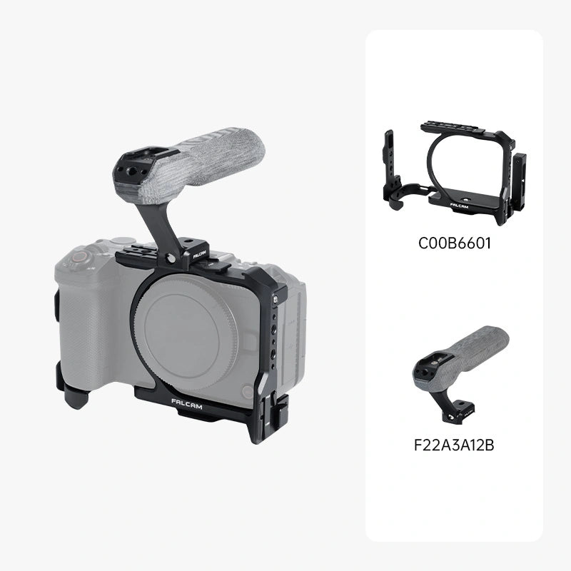 FALCAM F22 & F38 Quick Release Camera Cage Compatible with Canon EOS R6 V