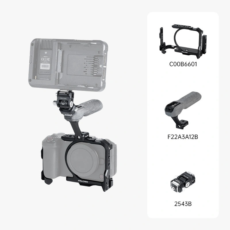 FALCAM F22 & F38 Quick Release Camera Cage Compatible with Canon EOS R6 V