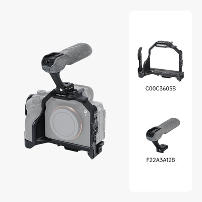 FALCAM F22&F38&F50 Quick Release Camera Cage Compatible with SONY A7M5 / A7R5 / A7M4