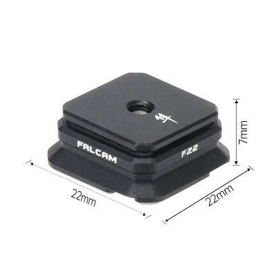FALCAM F22 Cold Shoe Adapter Plate 2534B
